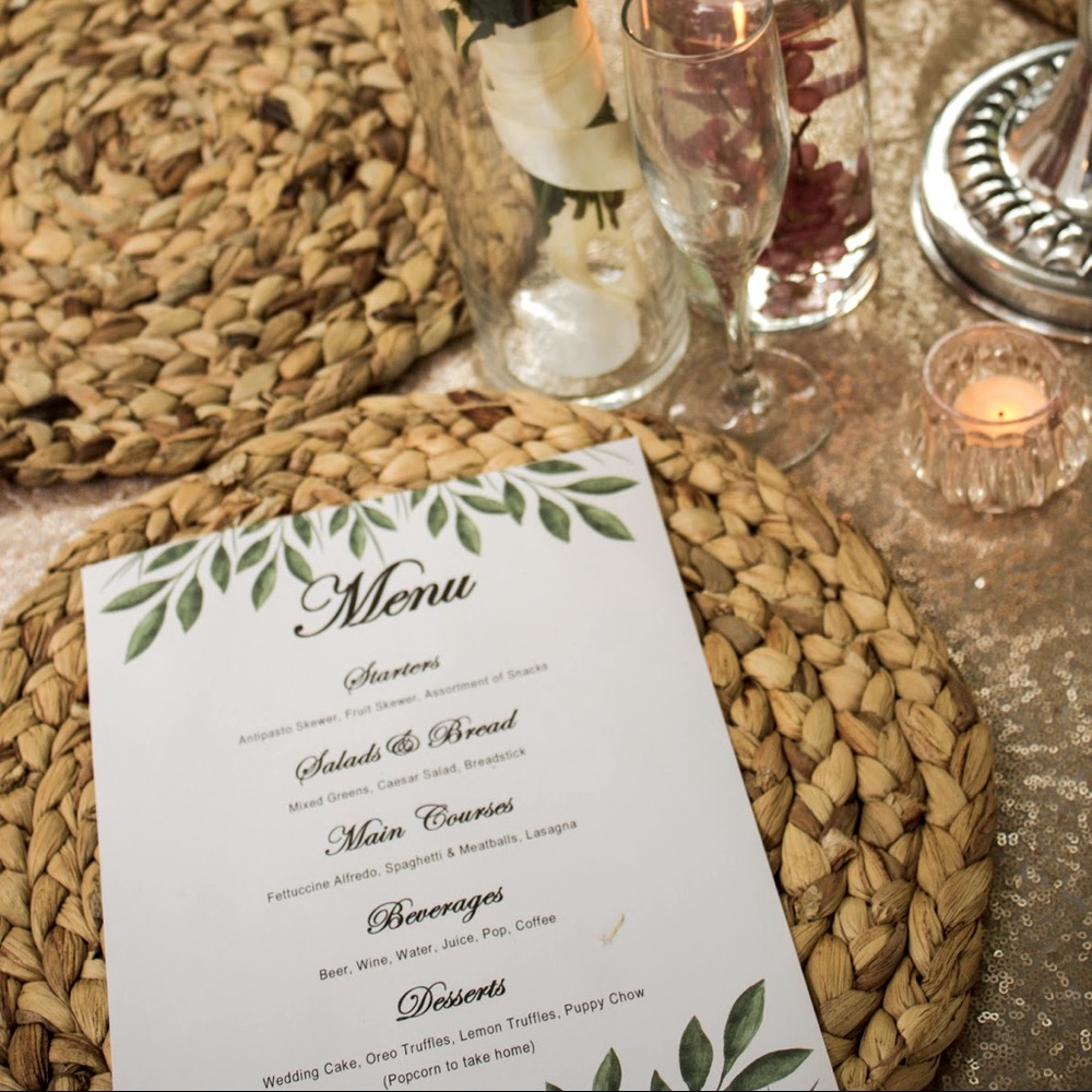 Rattan placemat (set of 5)